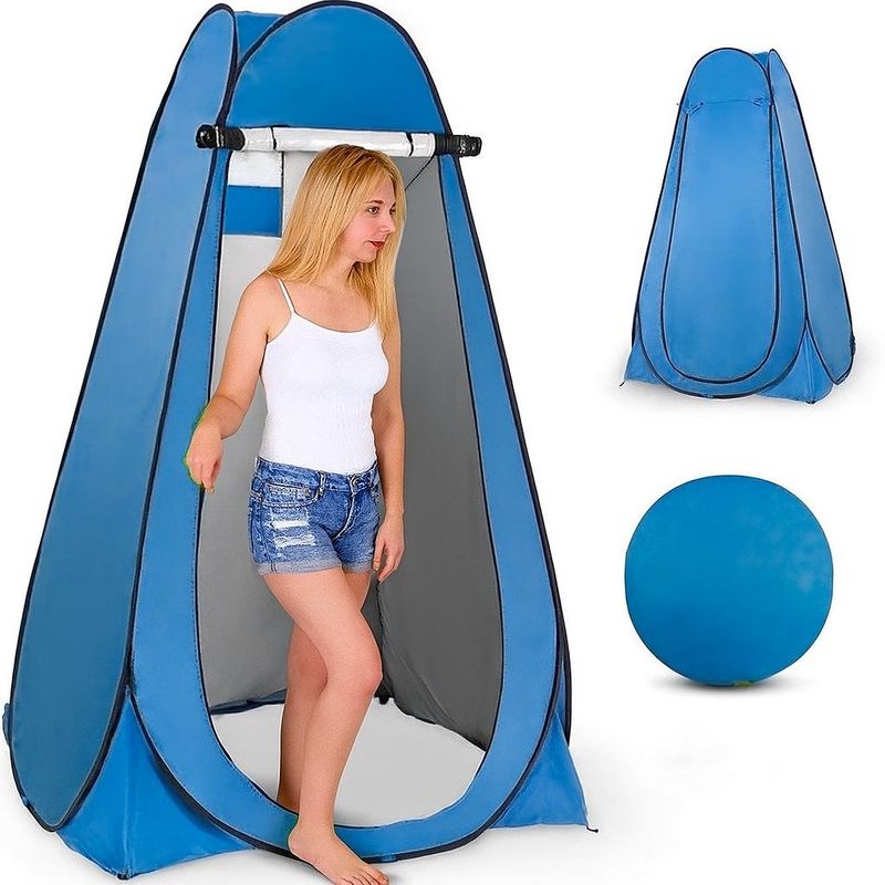 GENERICO - Carpa Caseta D Baño Vestidor Portátil Para Camping 1 Persona