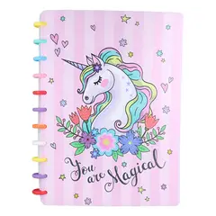 IRM - Libreta De Notas Cuaderno 145x21 Cbisagra 360-unicornio