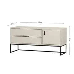 ILOFT - Buffet aparador blanco RUMAY