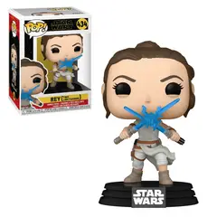 FUNKO - POP! Star Wars - Rey Two Light Sabers 434