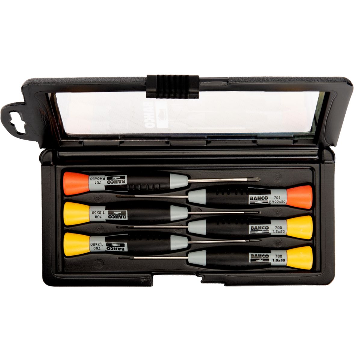 BAHCO - Juego de Destornilladores Precisión de 6 piezas Bahco 706-2