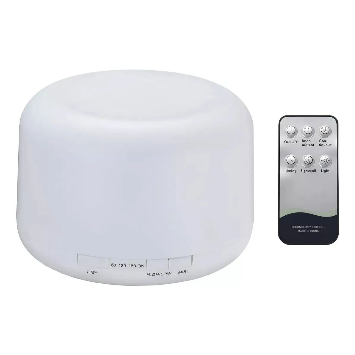 SHOP EHOME BAG - Humidificador Ultrasonico Difusor 500ml Color Blanco