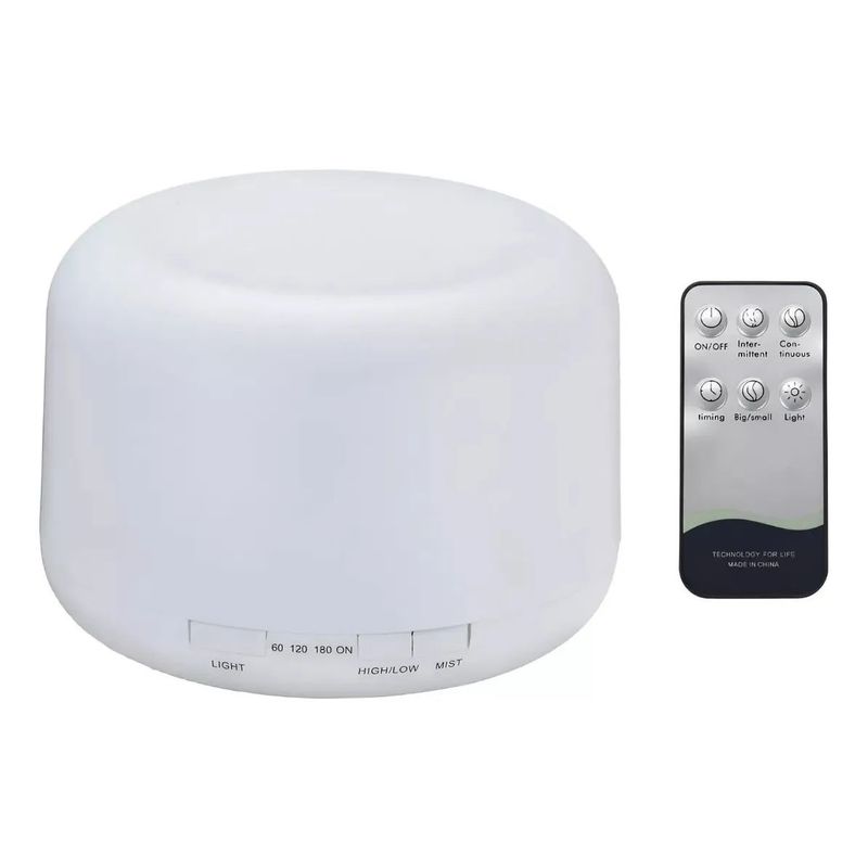 SHOP EHOME BAG - Humidificador Ultrasonico Difusor 500ml Color Blanco