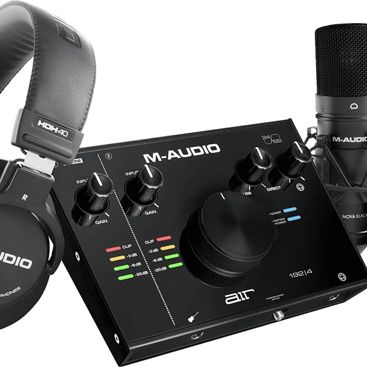 M AUDIO - PACK HOMESTUDIO M-AUDIO AIR 1924 VOCAL STUDIO PRO