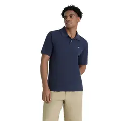 DOCKERS - Polera Hombre Polo Slim Fit Azul