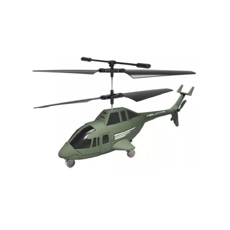GENERICO - Helicóptero volador control remoto luz LED verde