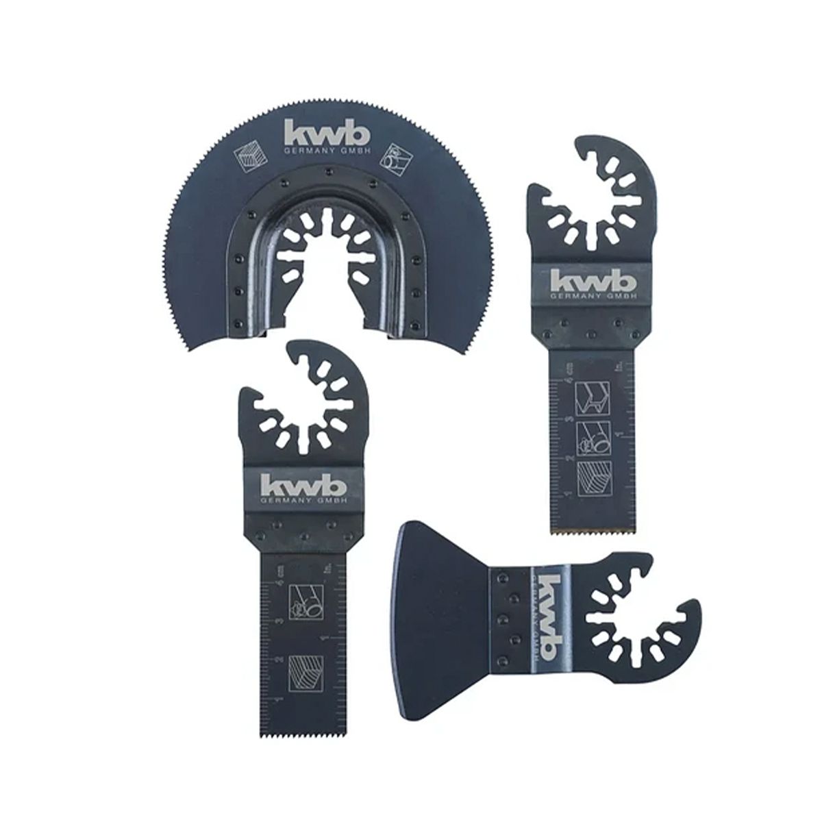 KWB - Kit 4 acc multiherramienta suelo y montaje KWB 49708801