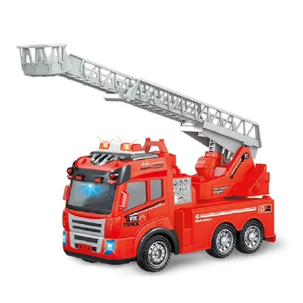 GENERICO - Camión de bomberos con sirenas luz y sonido