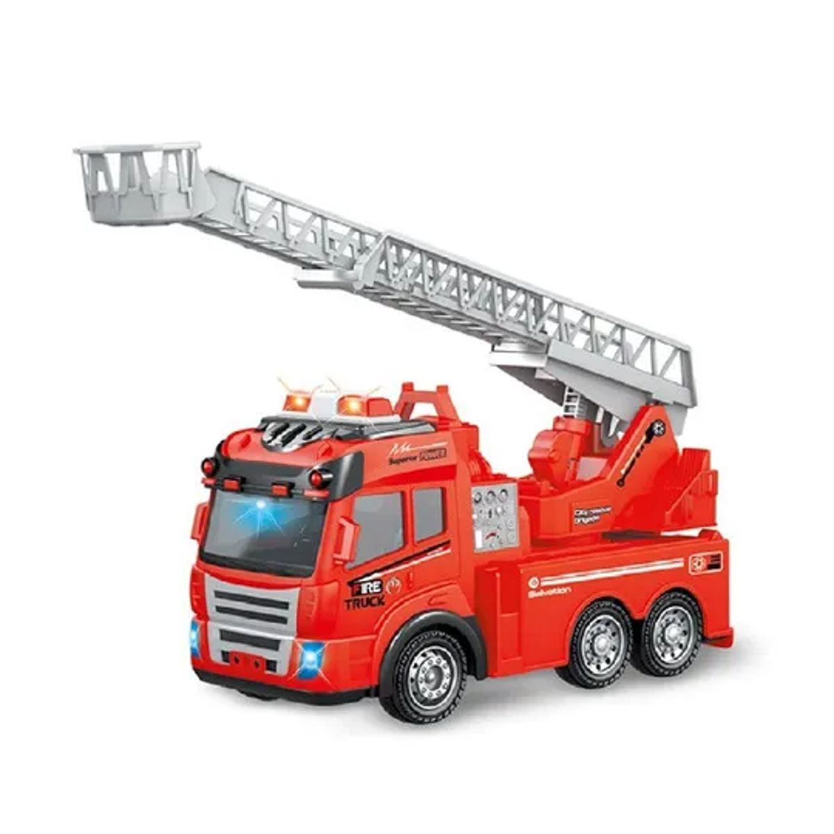 GENERICO - Camión de bomberos con sirenas luz y sonido