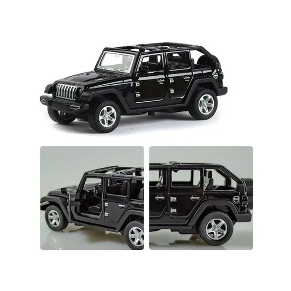 GENERICO - 2018 Jeep Wrangler Sahara firecracker red c/techo negro mate