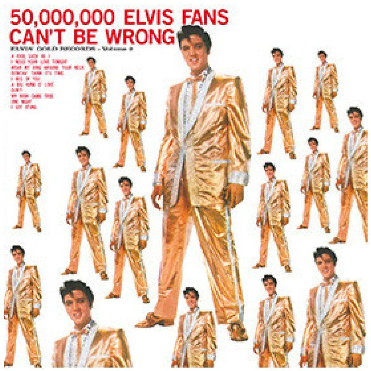 HITWAY MUSIC - ELVIS PRESLEY - 50000000 FANS - GOLDEN RECORDS VOL 2 - VINILO