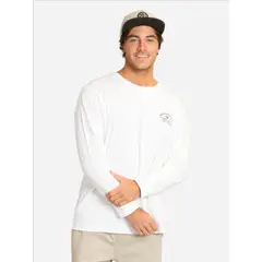 MAUI AND SONS - Polera ML Pirel Blanco Hombre - Blanco