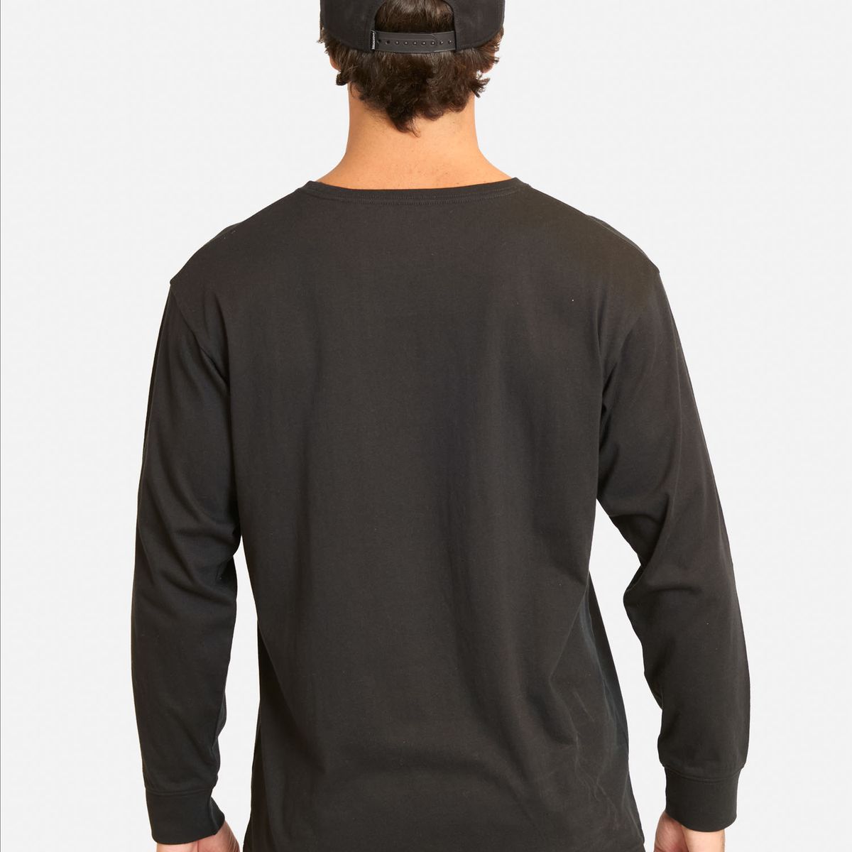 MAUI AND SONS - Polera ML Nisin Negro Hombre Maui And Sons - Negro