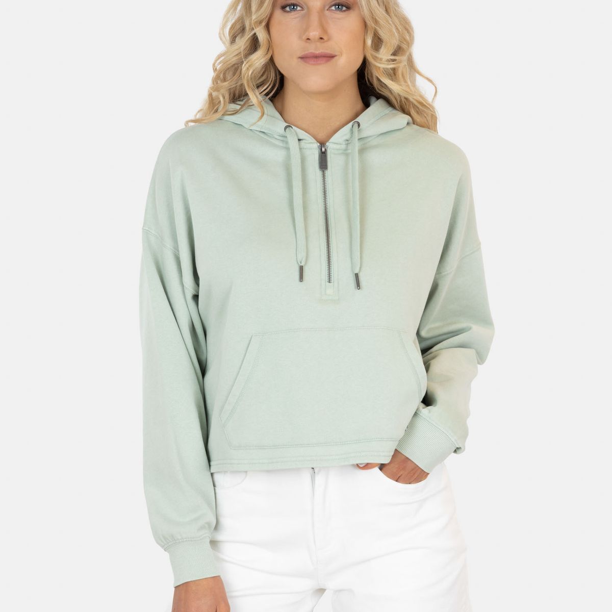 MAUI AND SONS - Poleron Canguro Flipnix Verde Mujer Maui And Sons - Verde