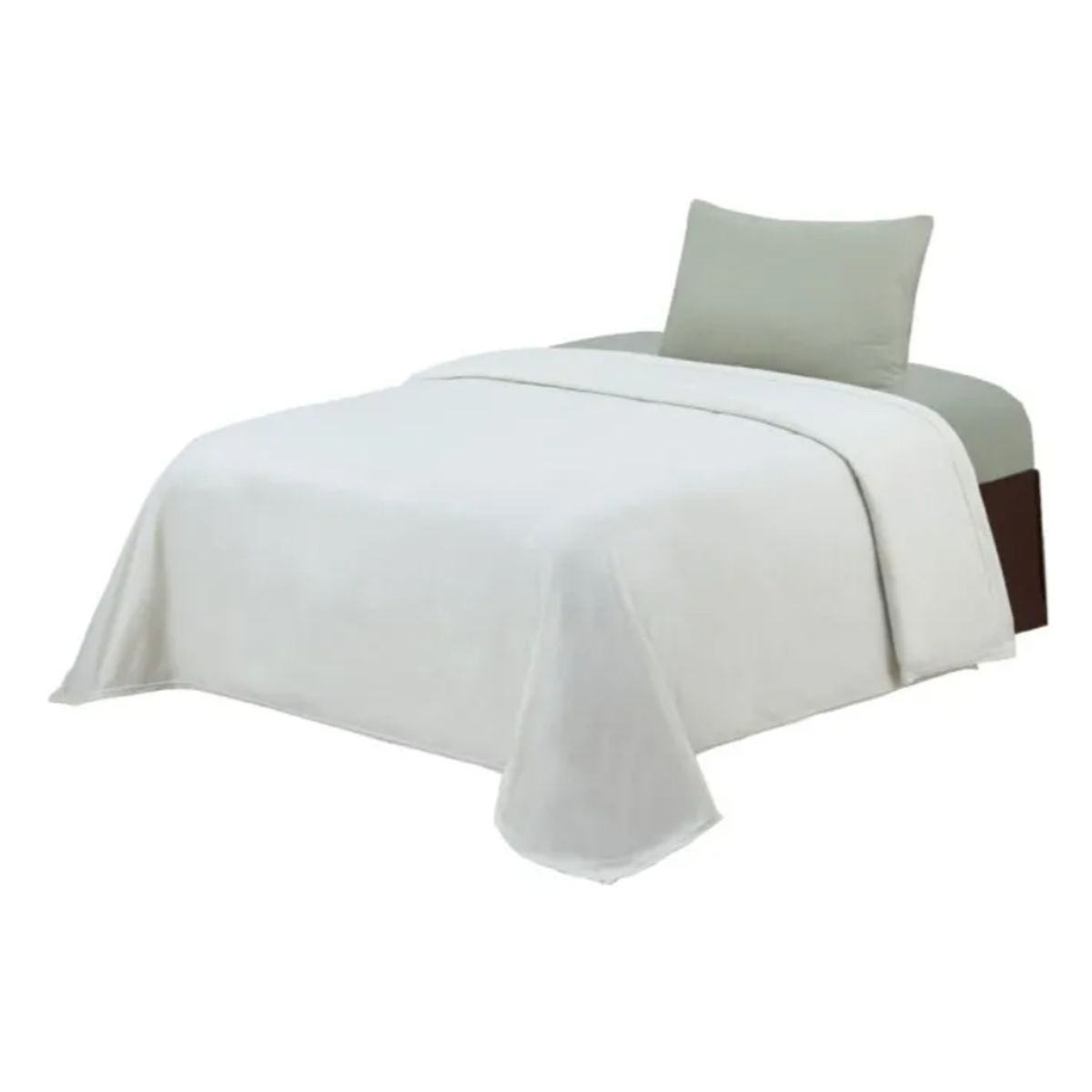 ILLUSIONS - Juego de Sabanas PolarI llusions 2 Plazas olivo