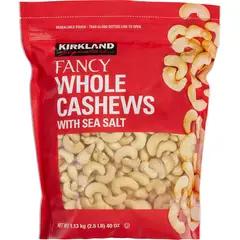 KIRKLAND - Kirkland, Signature Fancy Whole Cashews 1.13 kg