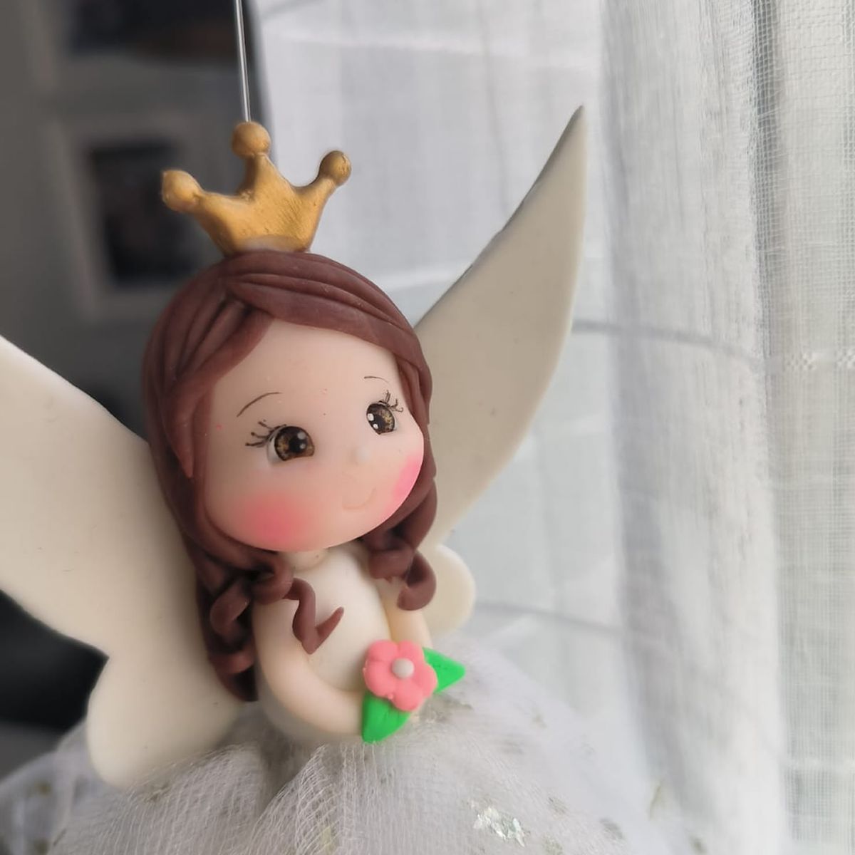 DECORACION CREATIVA - Móvil Hada Decorativa - Blanca Morena