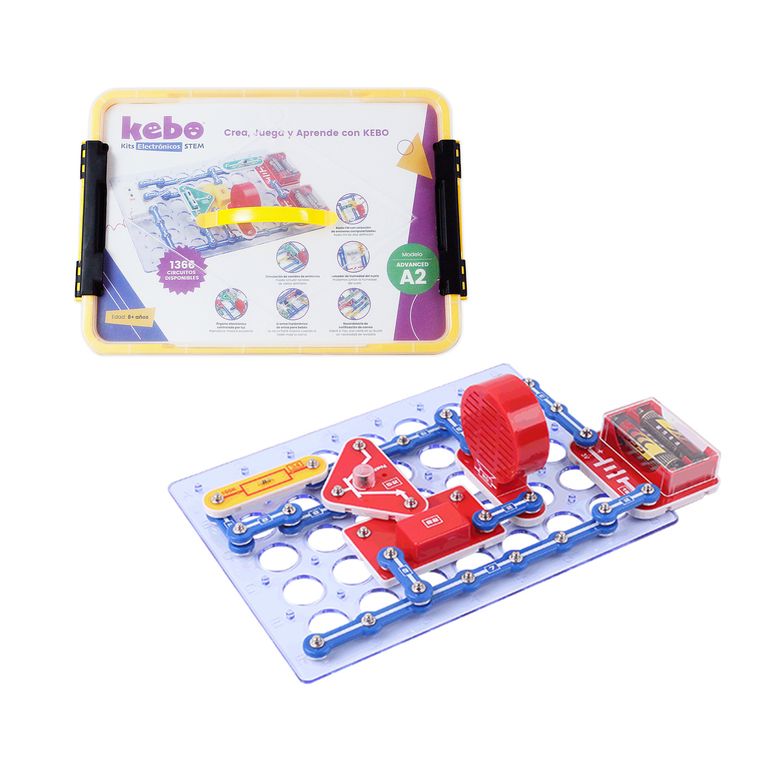 Kit Electronico Educativo Advance A2 - 1366 circuitos