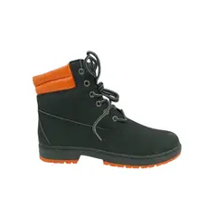 HERIEL - Botín Negro Naranja Mujer