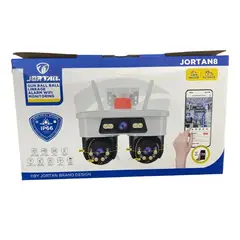 GENERICO - Camara De Seguridad Dual Ip66 Wifi Inteligente Jortan Blanco