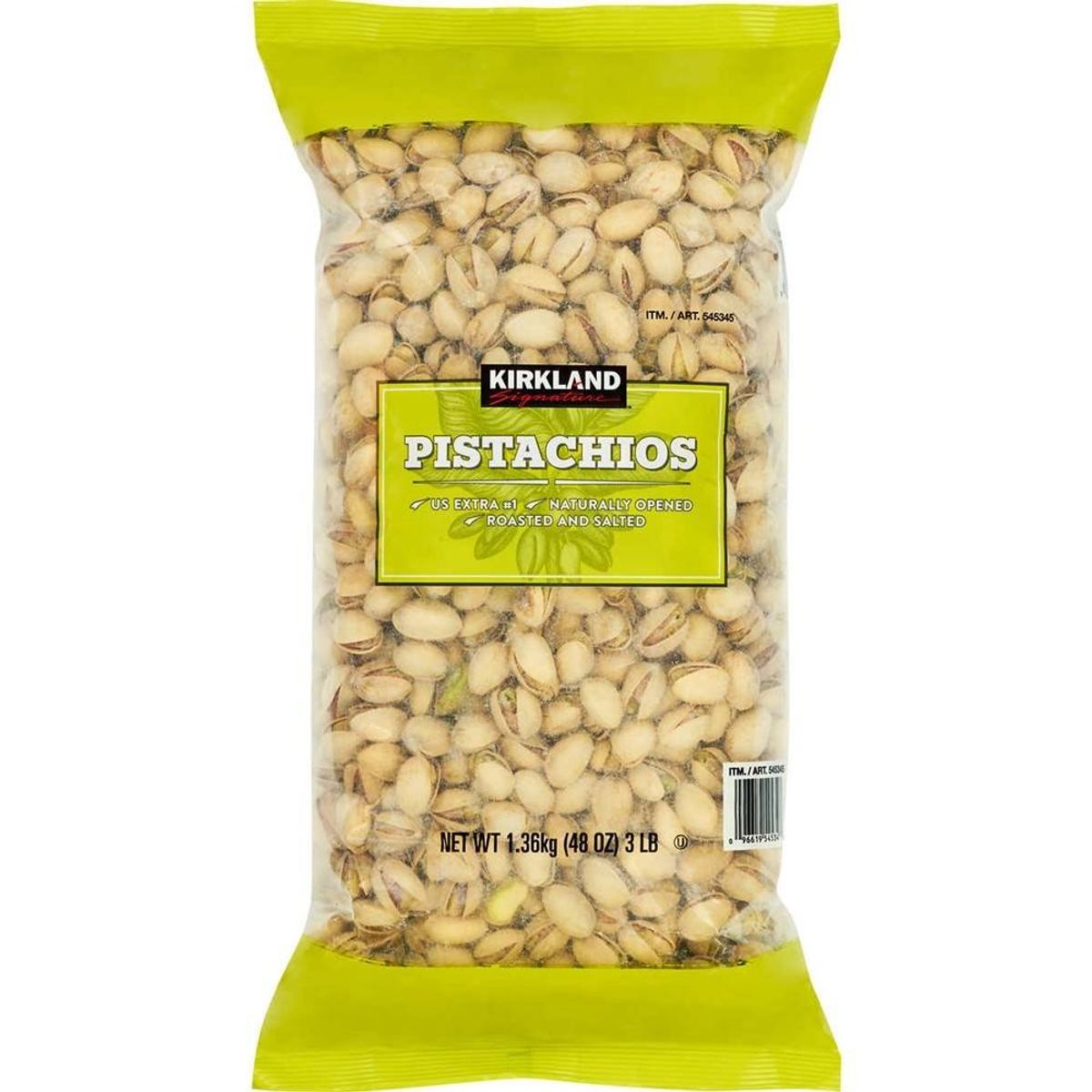 KIRKLAND - Pistachos con Cáscara Kirkland 1,36 kg Kiosclub