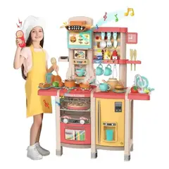 GENERICO - Cocina De Juguete Con Accesorios 1 Metro Altura