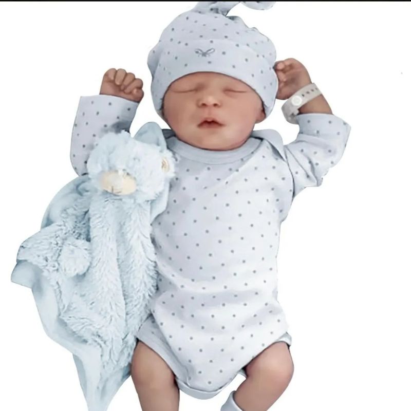 GENERICO - Muñeca De Bebé 46cm Reborn Niños De Silicona Con Ropa