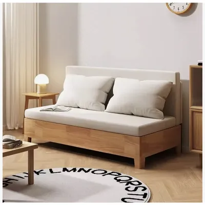 Imagen 2 del producto Sofa Cama 3 Cuerpo Con Alcenamiento 150cm Ancho Hecho Madera
