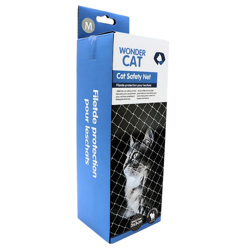 GENERICO - Malla de Seguridad Para Ventanas Wonder Cat para Gatos M