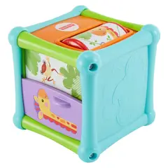 FISHER PRICE - Juego Educativo Cubo Animalitos De Actividades