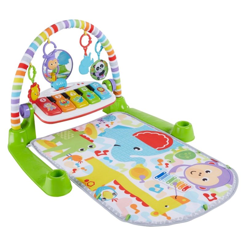 FISHER PRICE - Gimnasio Para Bebé Deluxe Piano Pataditas Fisher Price
