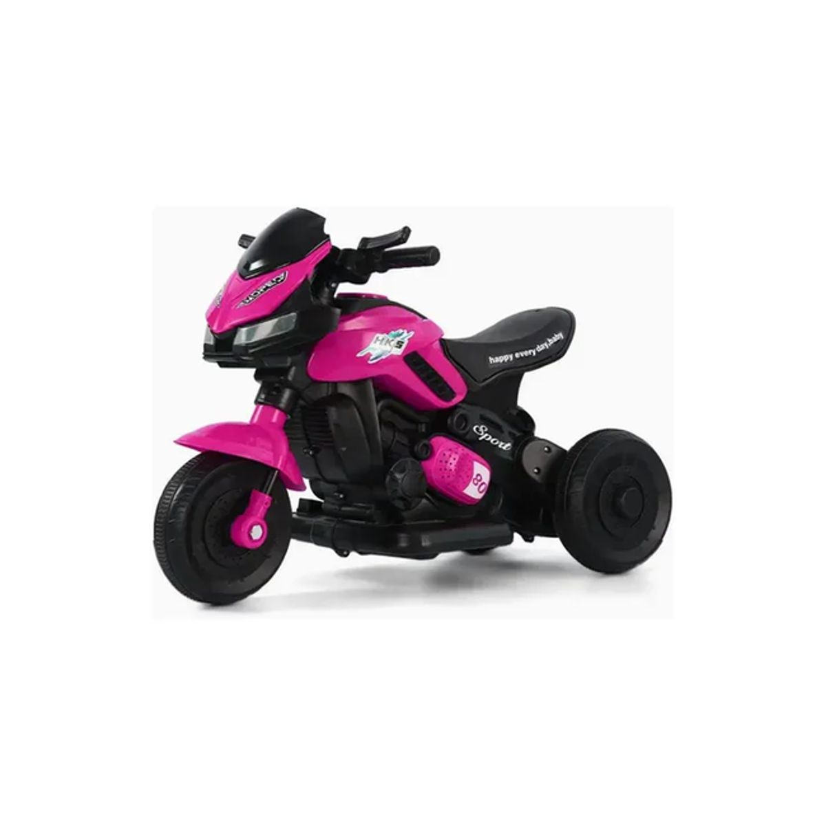 GENERICO - Moto cochecito juguete niños color rosa