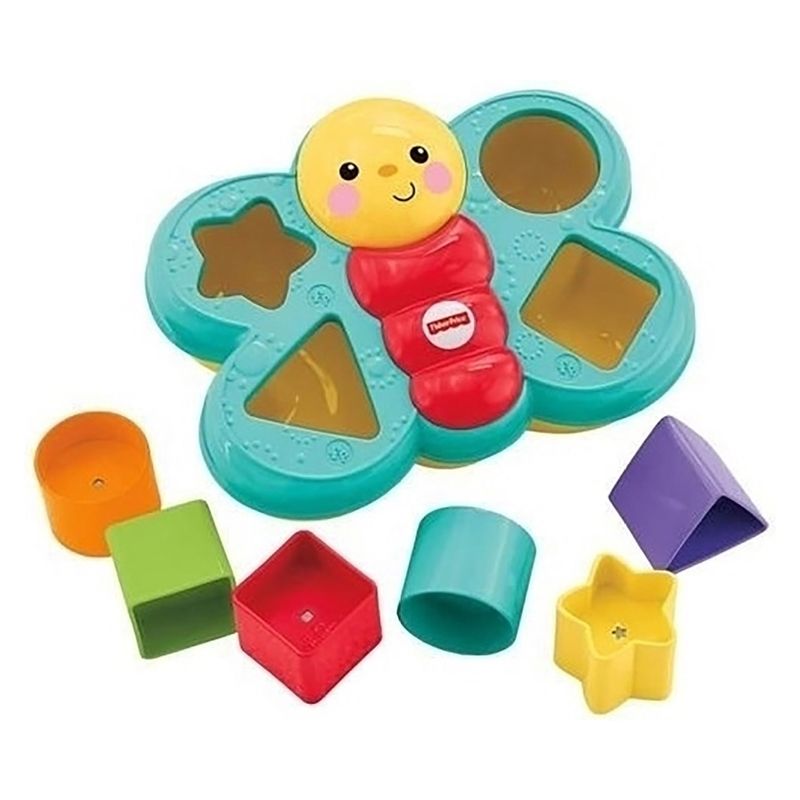 FISHER PRICE - Juego Educativo Mariposa De Bloques Divertidos Fisher Price