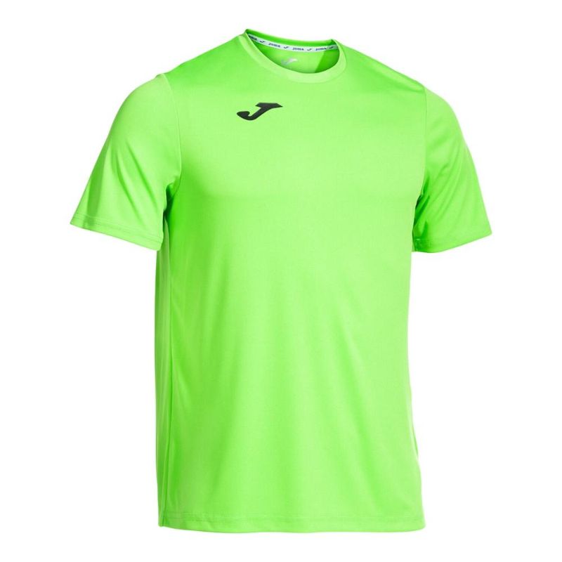 JOMA - Polera Deportiva Hombre Combi Verde Flúor Joma