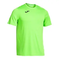 JOMA - Polera Deportiva Hombre Combi Verde Flúor