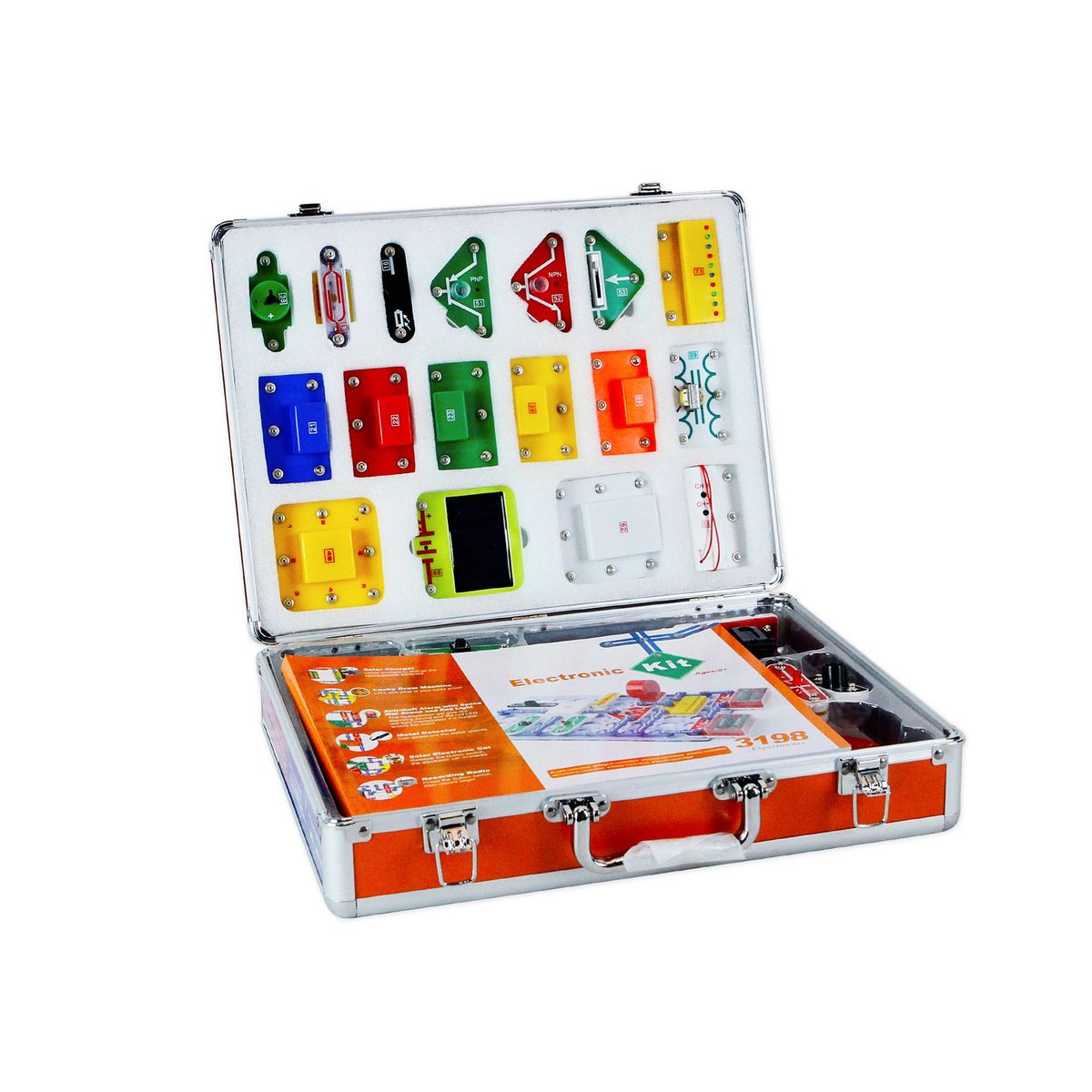 KEBO - Kit Electrónico Educativo Kebo Lab Pro LP2 - 3198 circuitos