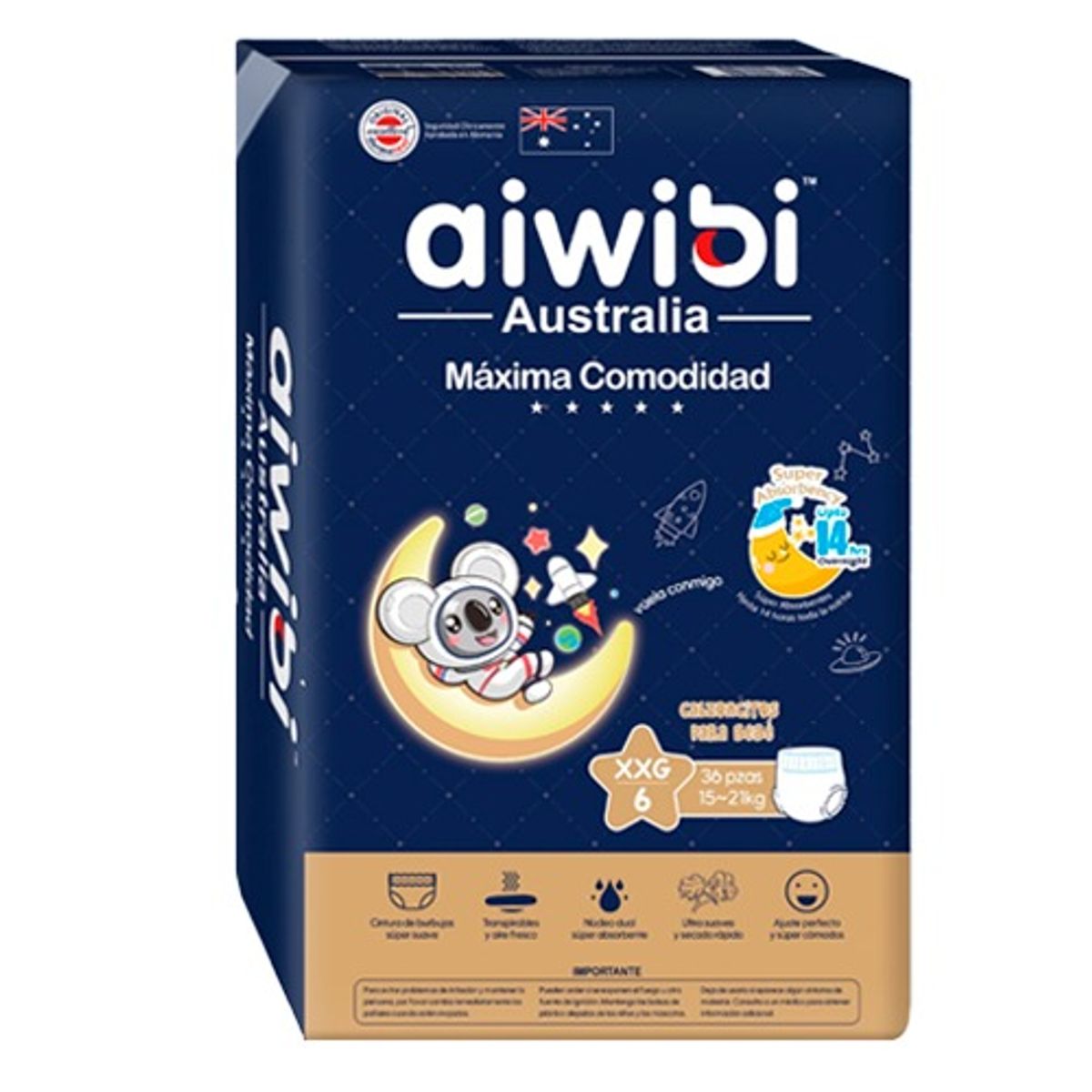 AIWIBI - Pants Aiwibi Máxima Comodidad XXG 36