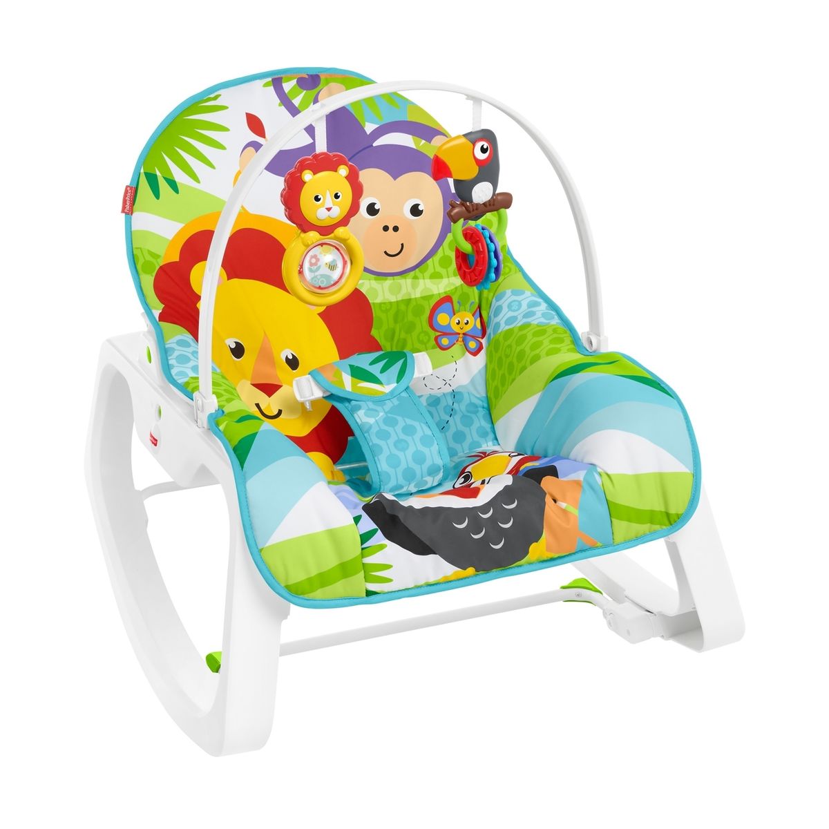 FISHER PRICE - Silla Mecedora Fisher-Price Crece Conmigo Azul