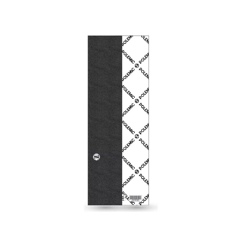 GENERICO - Lija skate grano fino adhesiva antiglobos 33x9 negro