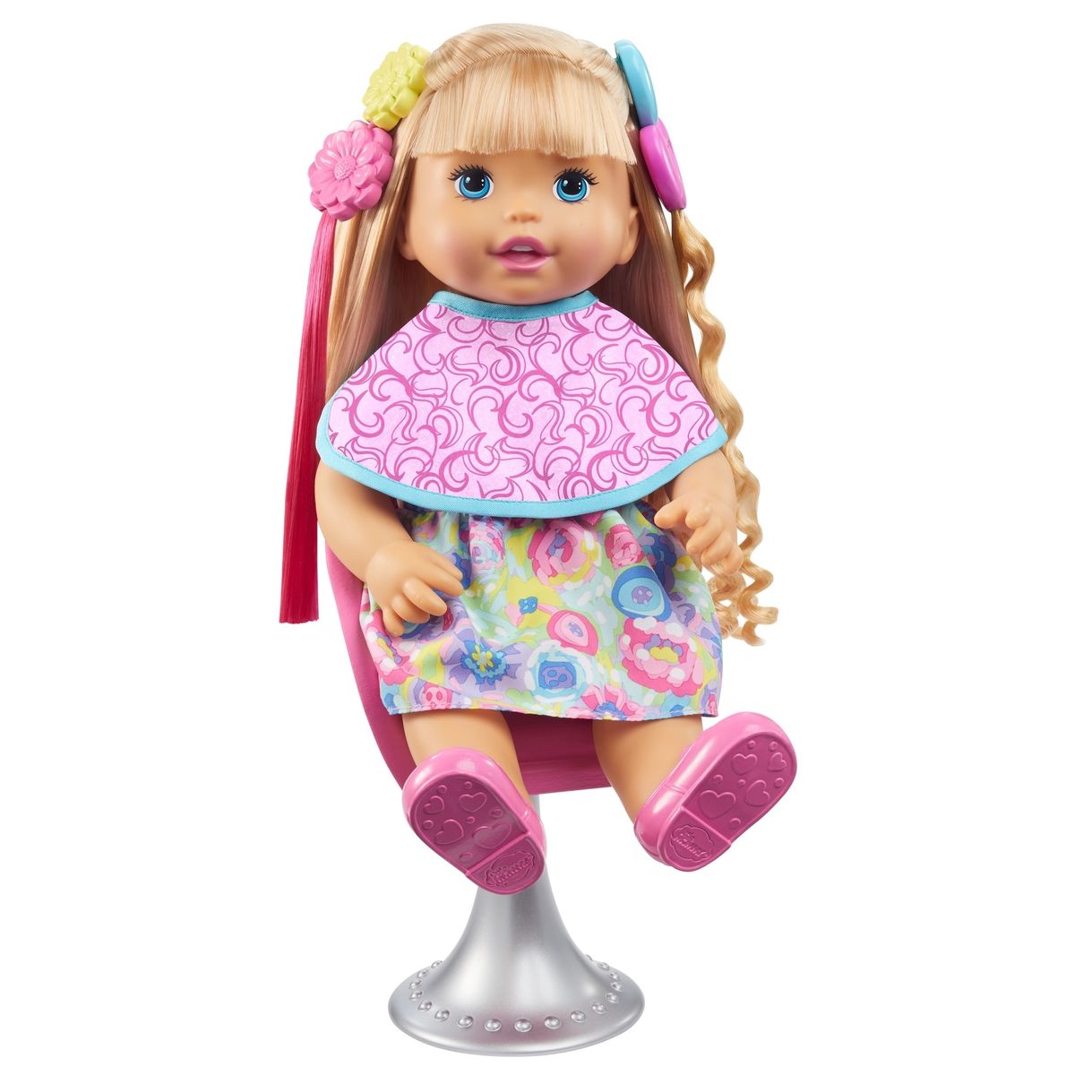 LITTLE MOMMY - Muñeca Mattel Bebé Primer Corte De Cabello