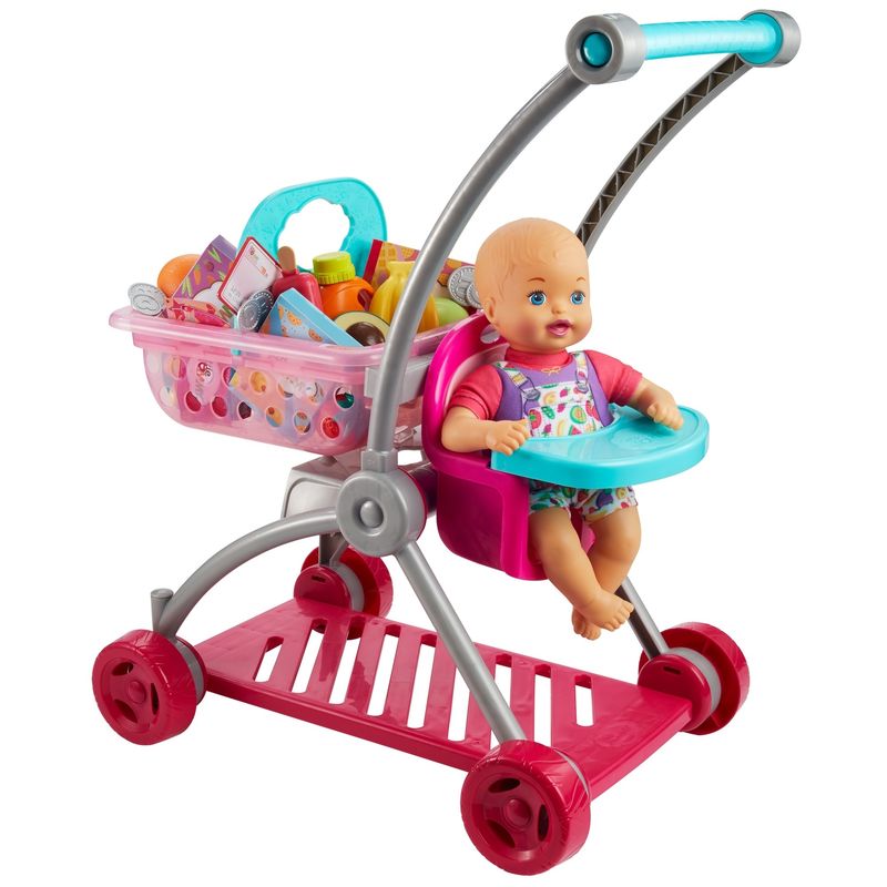 Little Mommy - Muñeca Mattel Vamos Al Supermercado