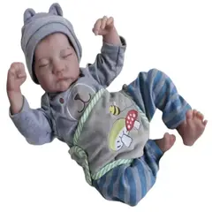 GENERICO - Muñeco De Bebé De Silicona Con Ropa De 50cm