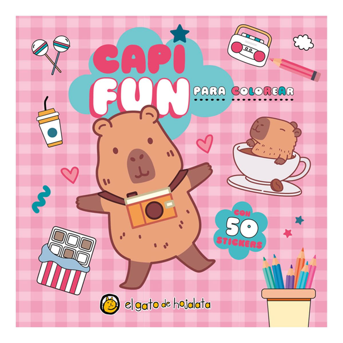EDITORIAL GUADAL - Pack Libros Para Colorear Capibaras