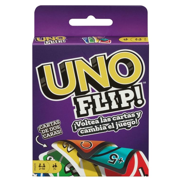 Juego de Mesa Uno Flip! Juego De Cartas Familiar