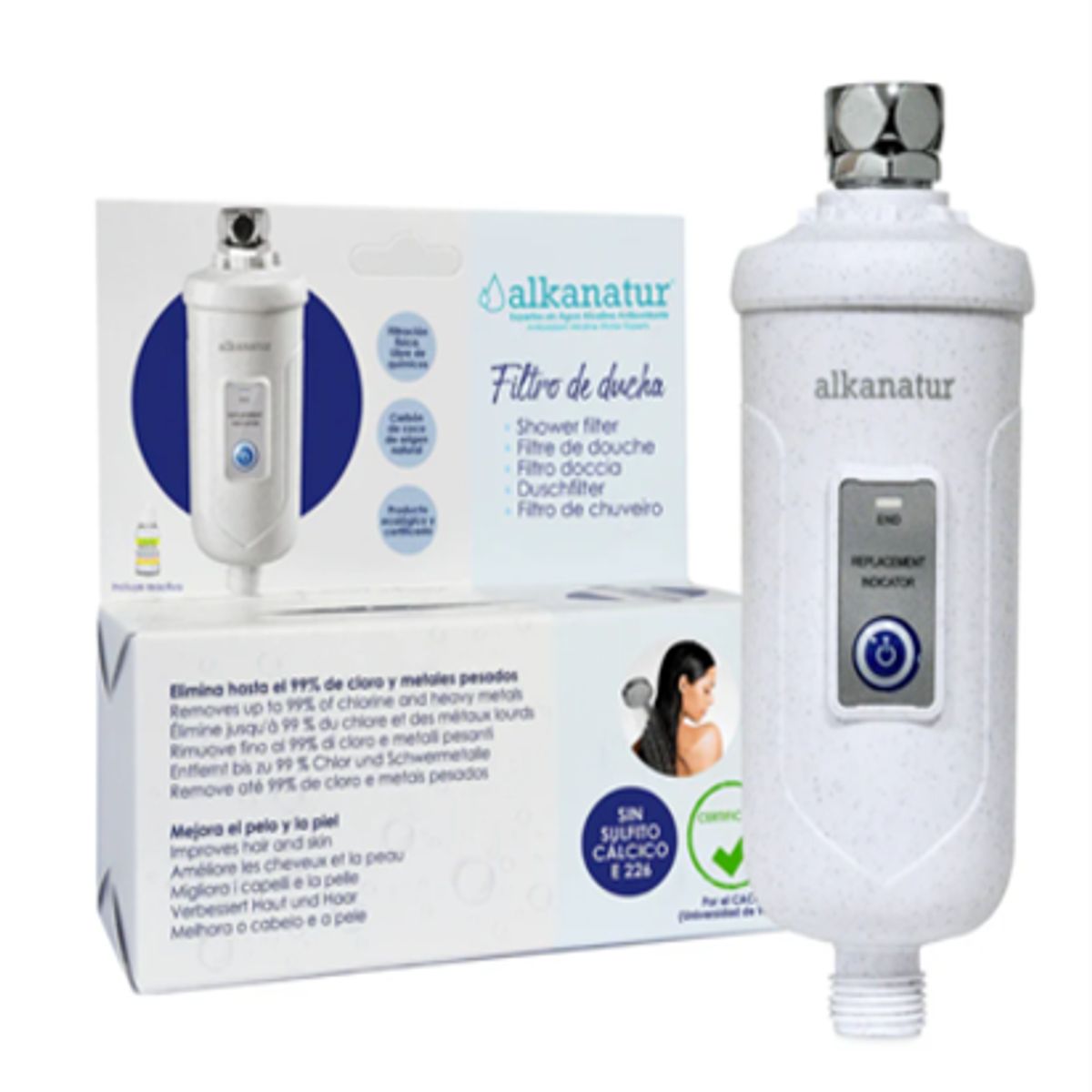 ALKANATUR - Filtro Para Ducha Alkanatur 30L