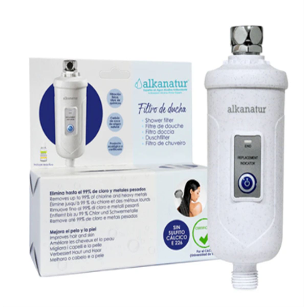 ALKANATUR - Filtro Para Ducha Alkanatur 30L