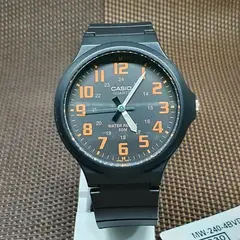 CASIO - RELOJ MW240-4B HOMBRE ANALOGO RESINA