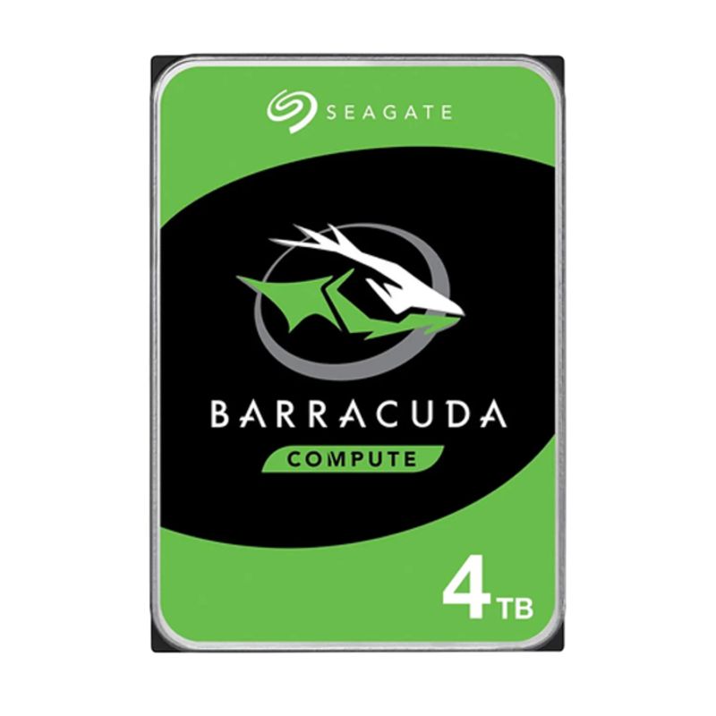SEAGATE - Seagate BarraCuda 4TB 35 HDD Videovigilancia 5400rpm SATA 6Gbs 256MB
