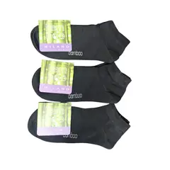 GARSIL - Calcetas Cortas - Tobilleras Soquete Fibra De Bambu Para Mujer