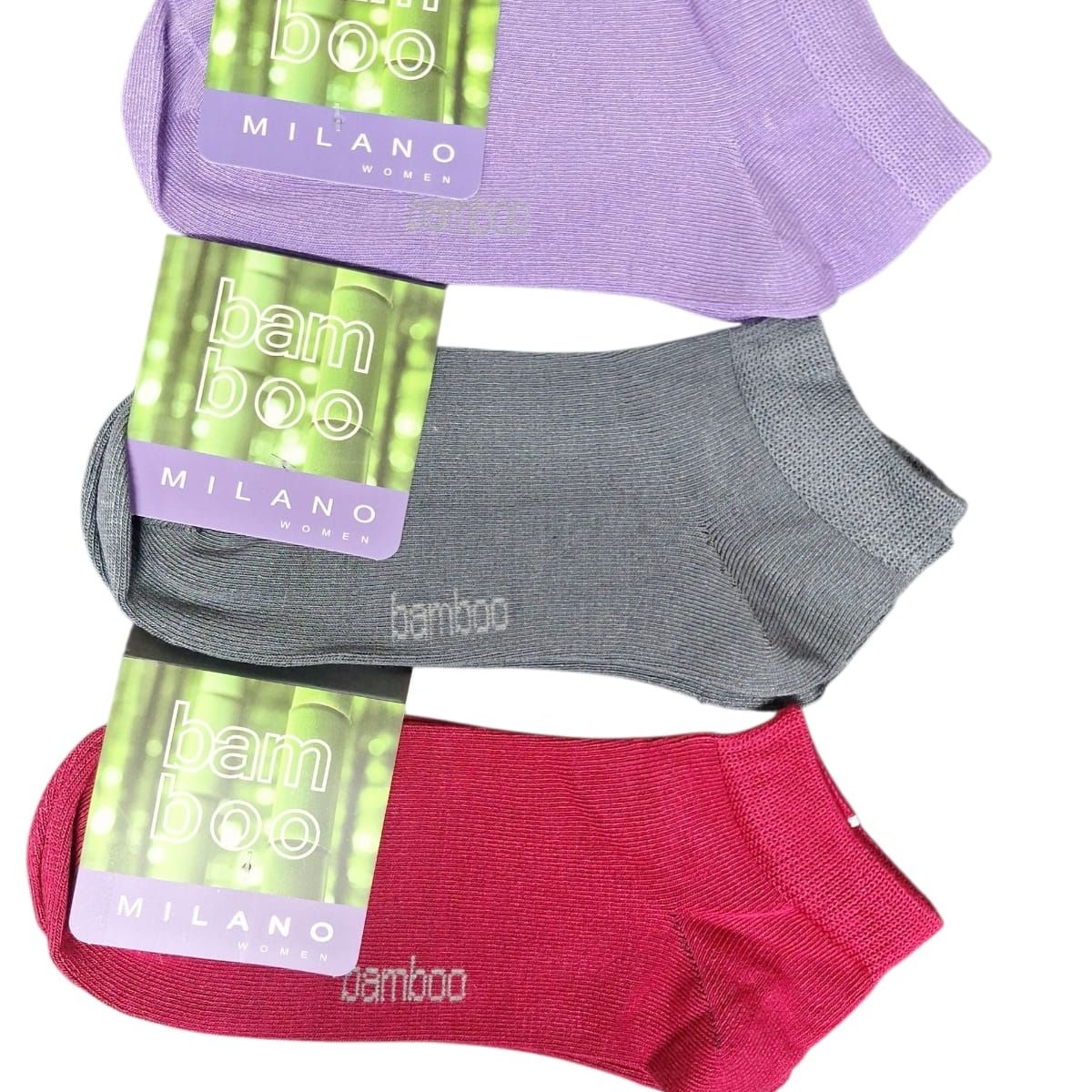 GARSIL - Calcetas Cortas - Tobilleras Soquete Fibra De Bambu Para Mujer